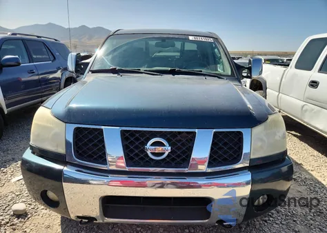 2005 Nissan Titan Xe z USA, uszkodzony, nr VIN 1N6AA07B95N565671